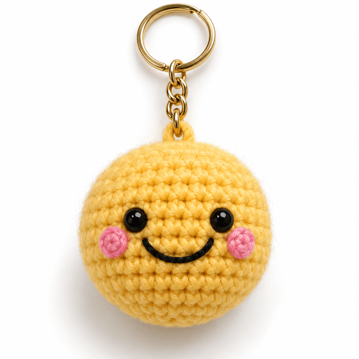 Sunny Smiley Charm